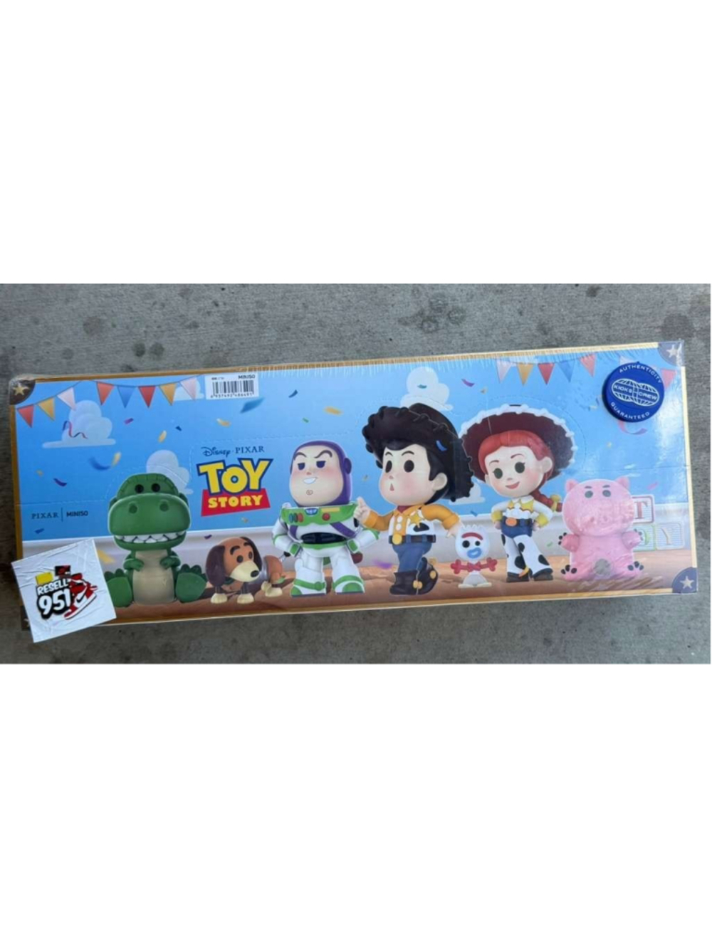 Disney Pixar ToyStory 30th Anniversary Miniso 10-Pack Figure Set Collectible Box